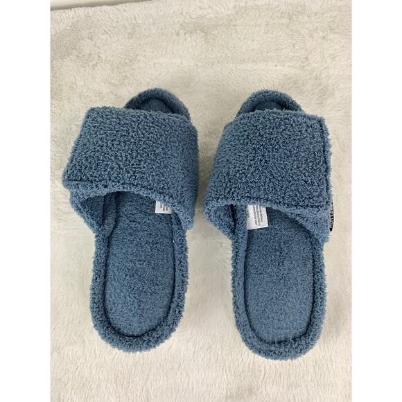 Muk Luks Women's Blue Adjustable Slide Sandals – Size 7 - Picture 8 of 10